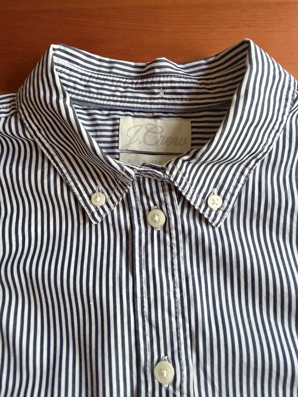 J.Crew Classic Fit Button Down Shirt.